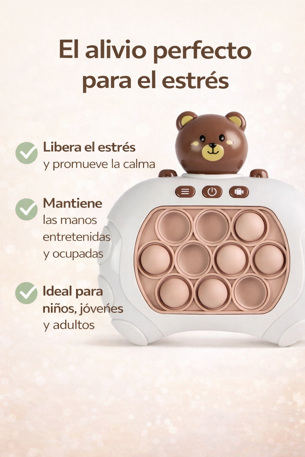 POP ELÉCTRICO REDUCE EL ESTRES